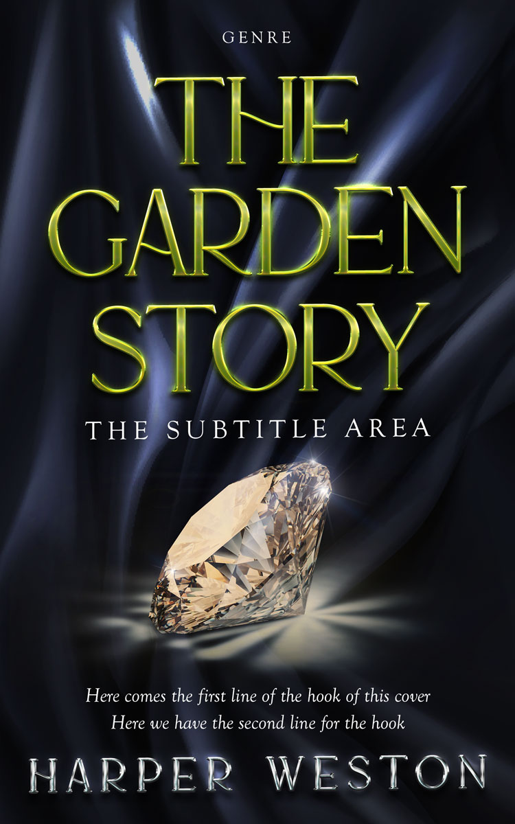 2D view of Woodsmoke #23537 - Premade Abstract Book Cover