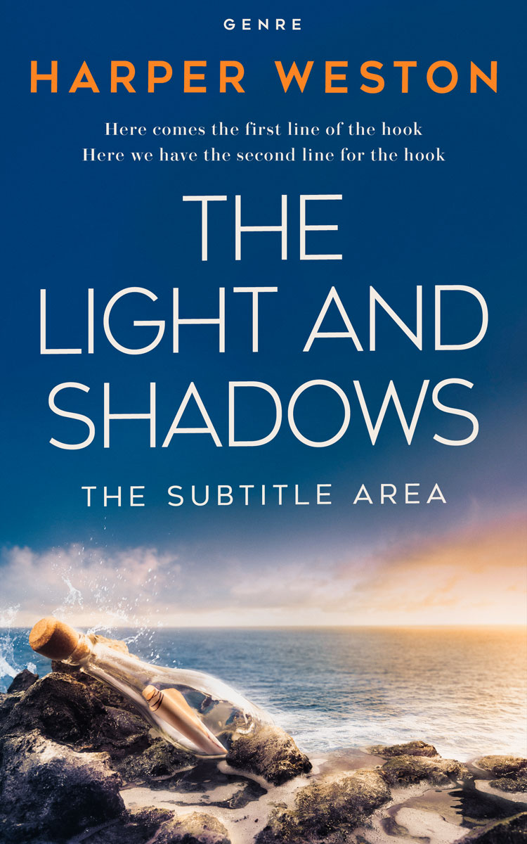 2D view of Vanilla #23570 - Premade Literary Fiction Book Cover | BookCoverZone