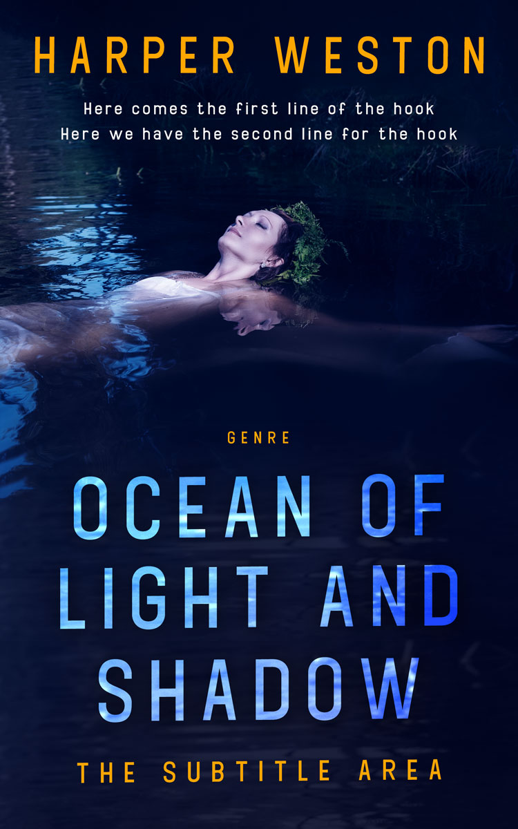 2D view of Black Pearl #23580 - Premade Mystery & Thriller & Suspense Book Cover