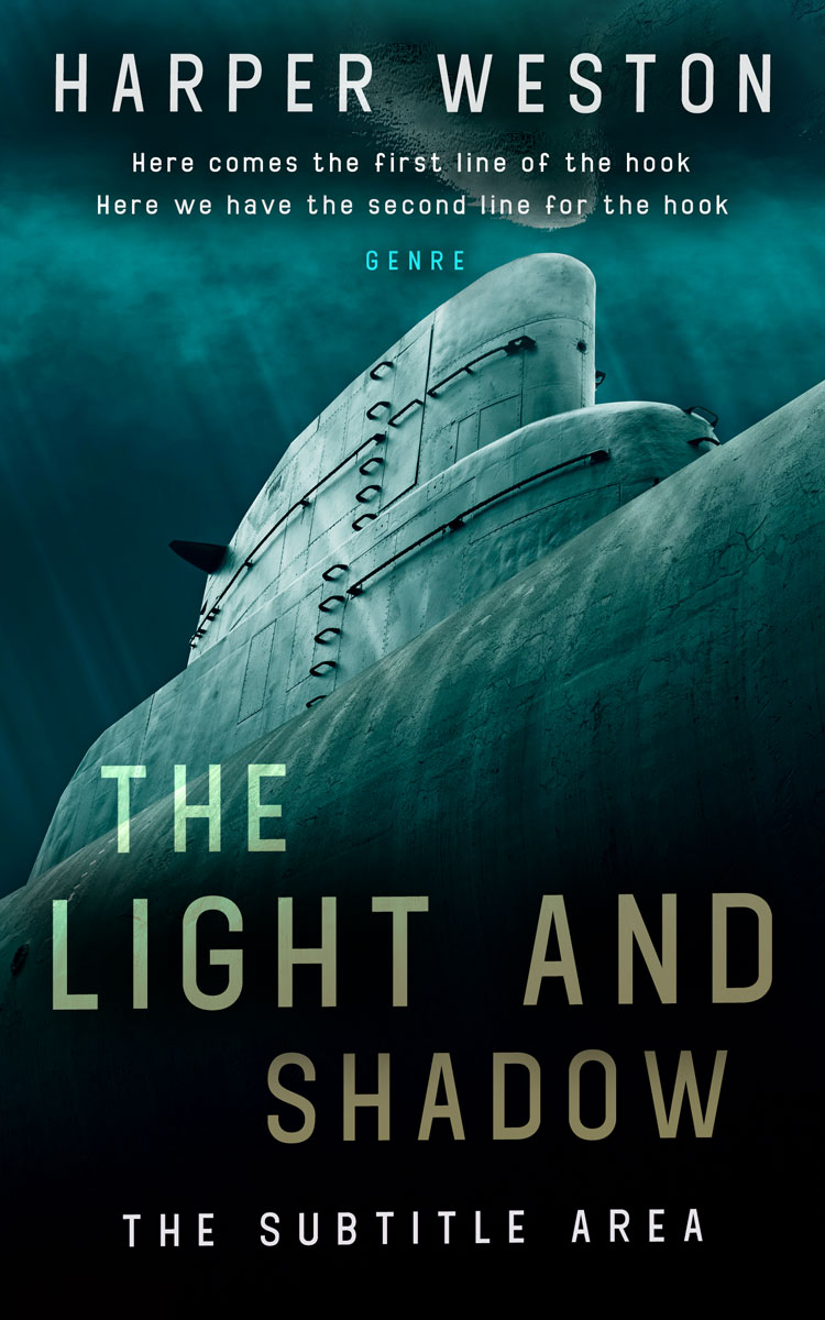 2D view of Black Pearl #23587 - Premade Mystery & Thriller & Suspense Book Cover