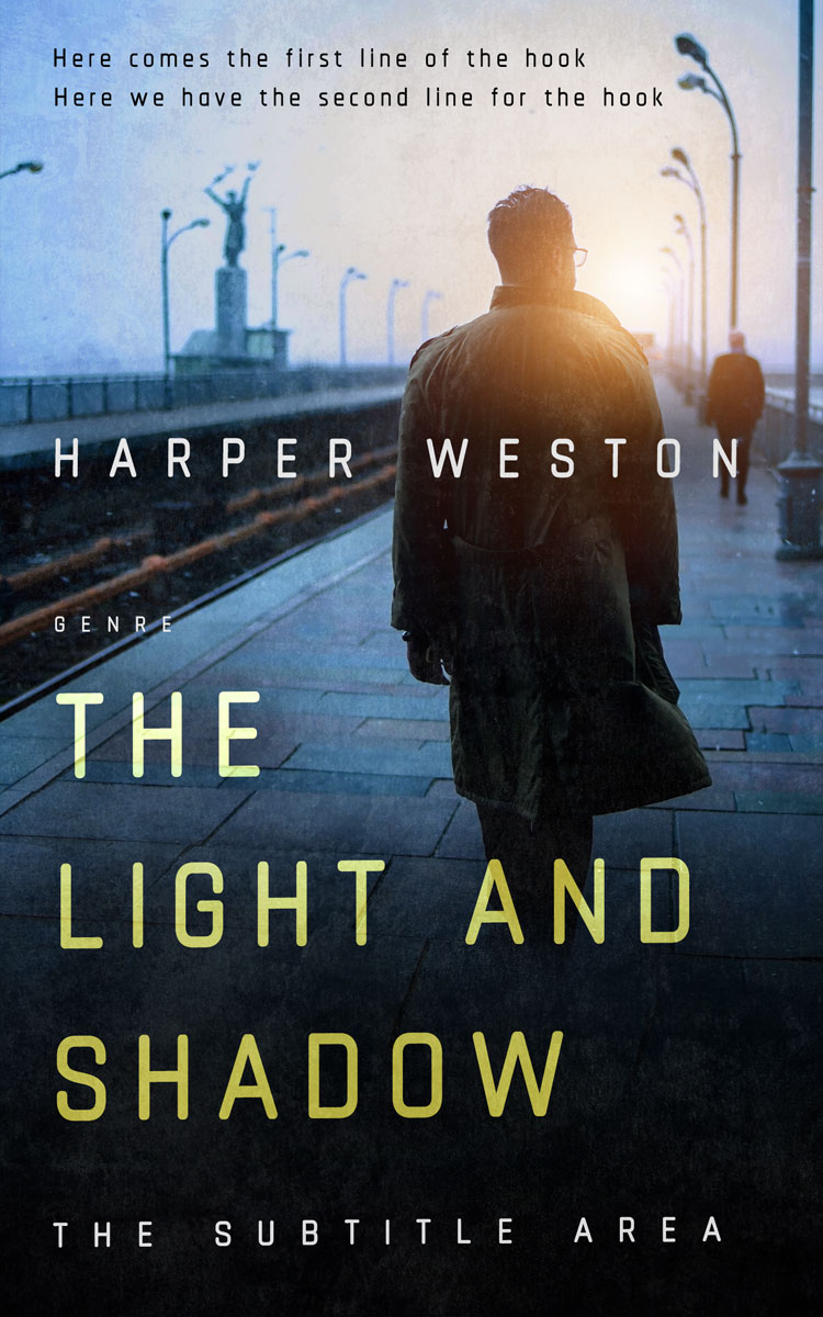 2D view of Premade Mystery & Thriller & Suspense Book Cover - Celeste