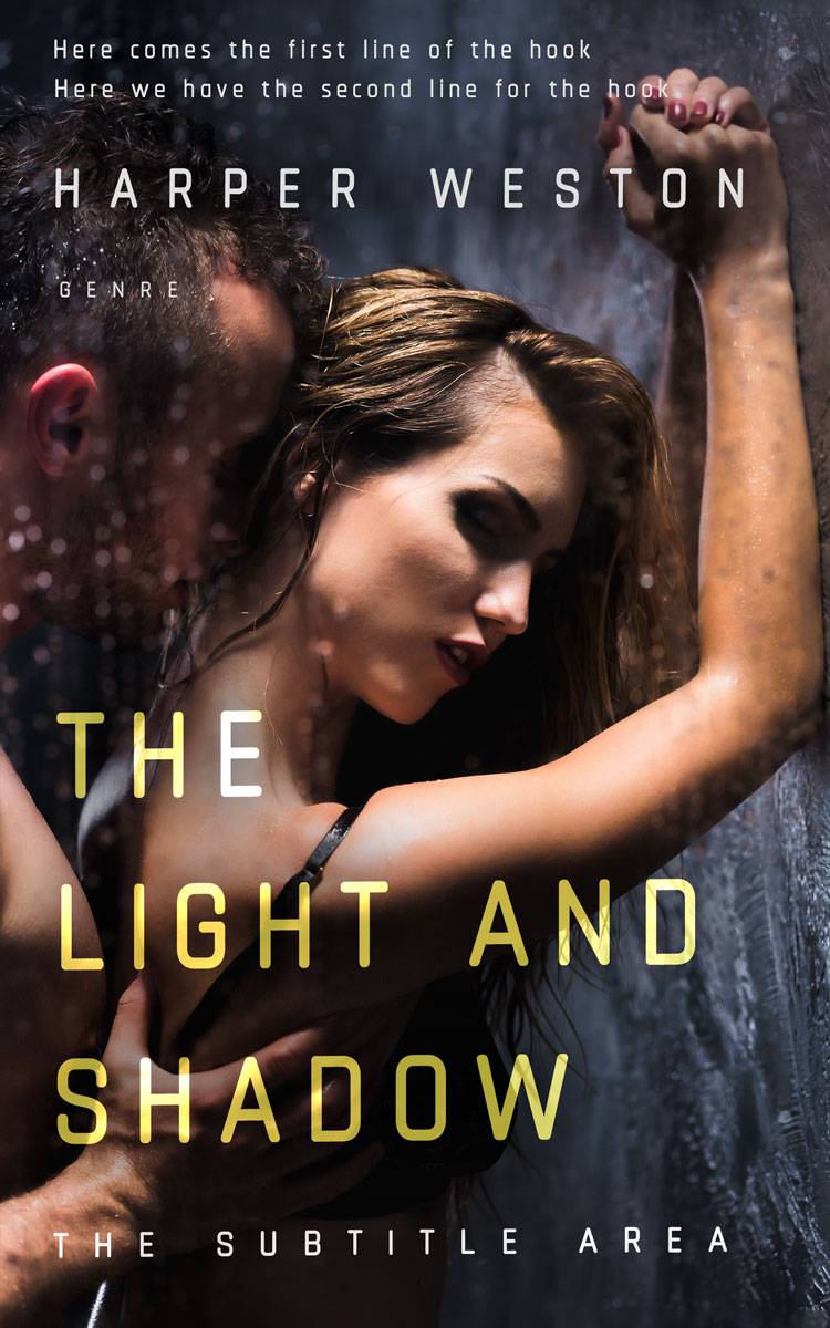 2D view of Premade Erotica Book Cover - Thunder