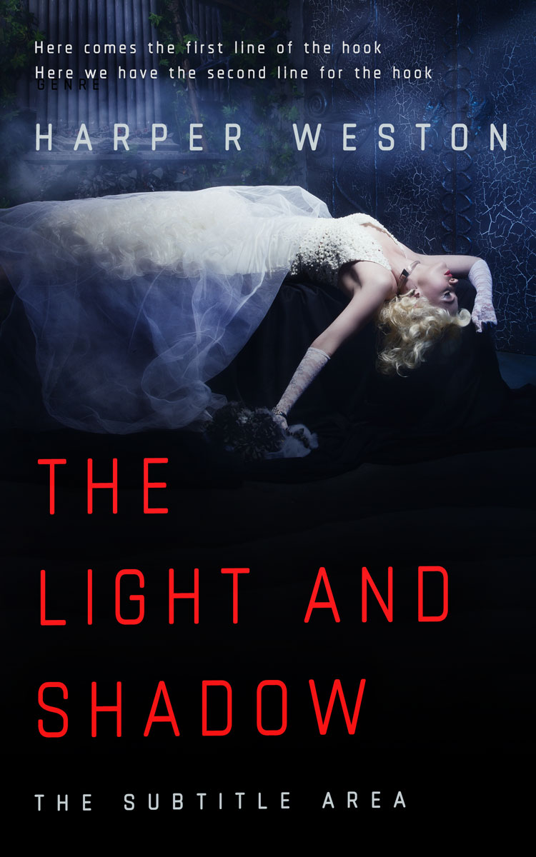 2D view of Vulcan #23628 - Premade Horror Book Cover