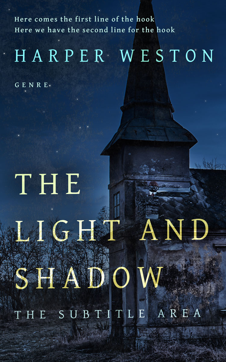 2D view of Big Stone #23633 - Premade Horror Book Cover