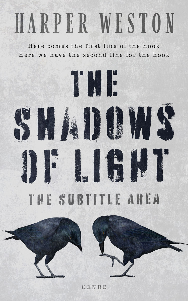 2D view of Iron #23646 - Premade Literary Fiction Book Cover