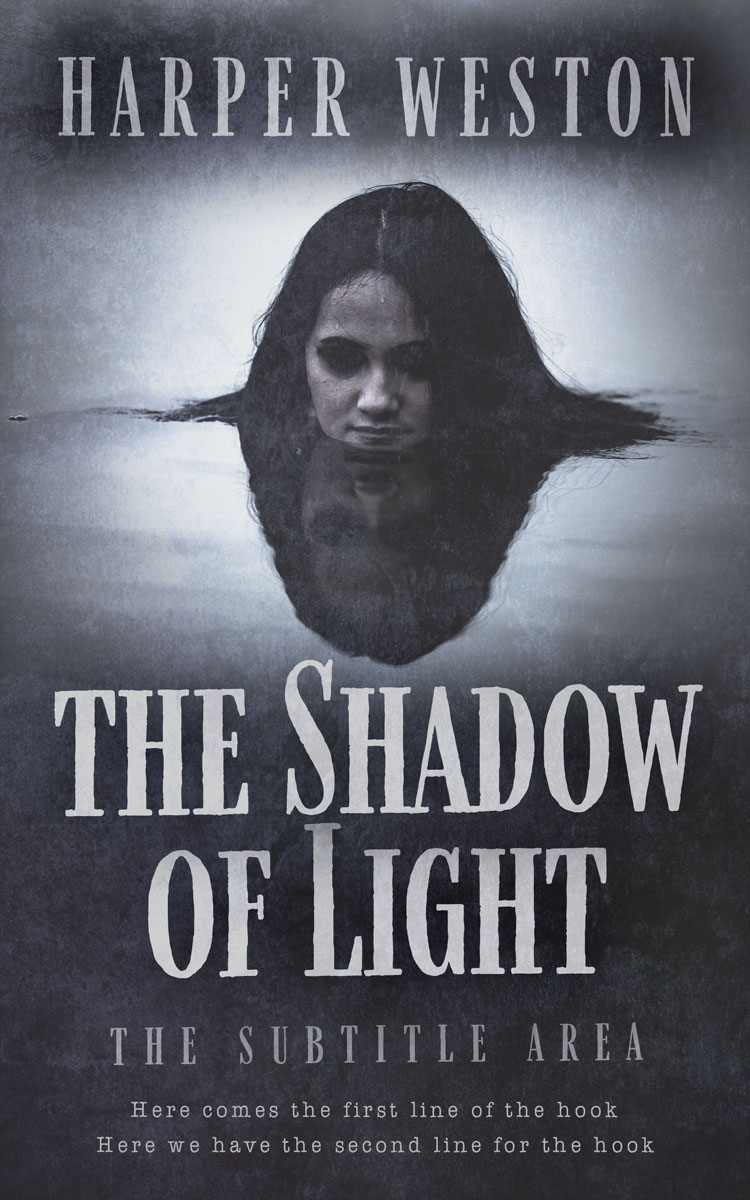 2D view of Premade Horror Book Cover - Tuna