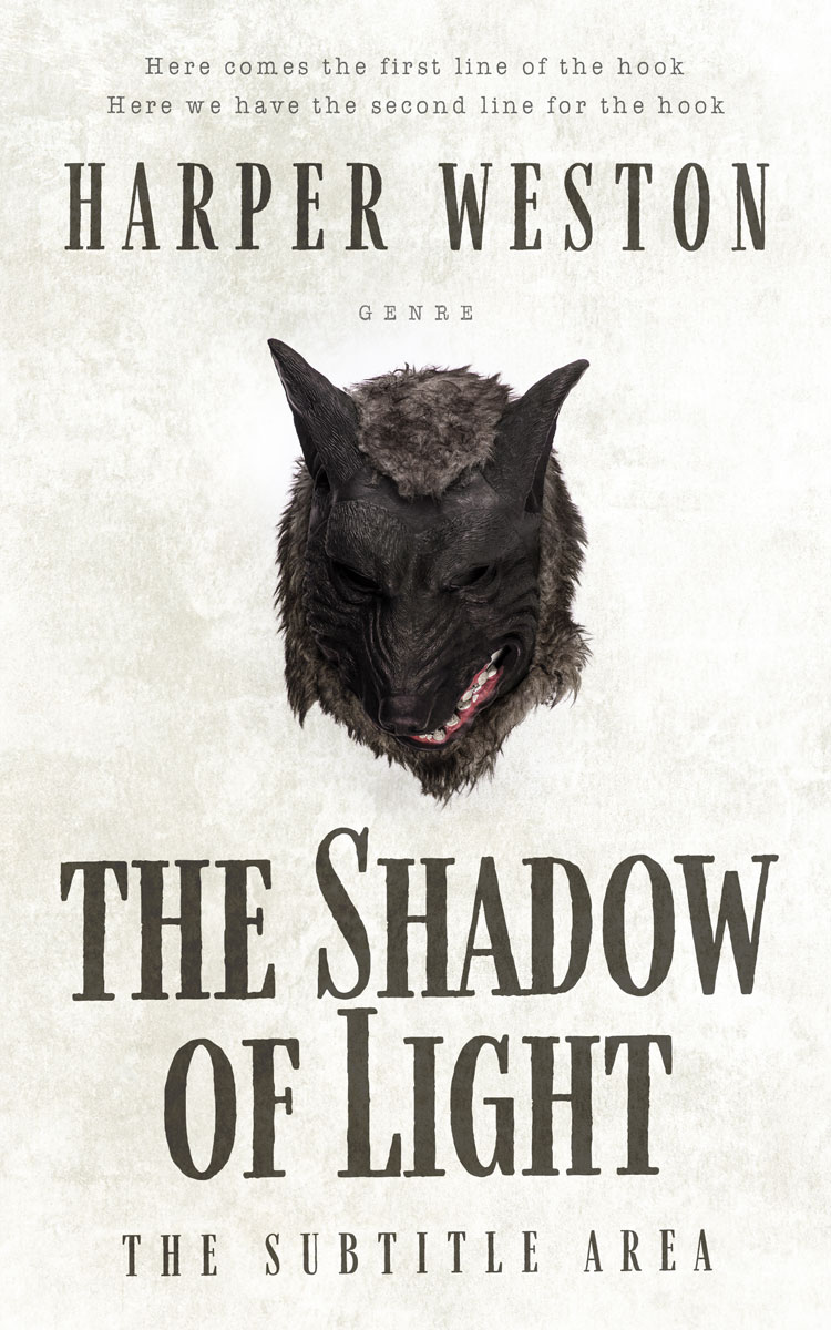 2D view of Armadillo #23656 - Premade Horror Book Cover