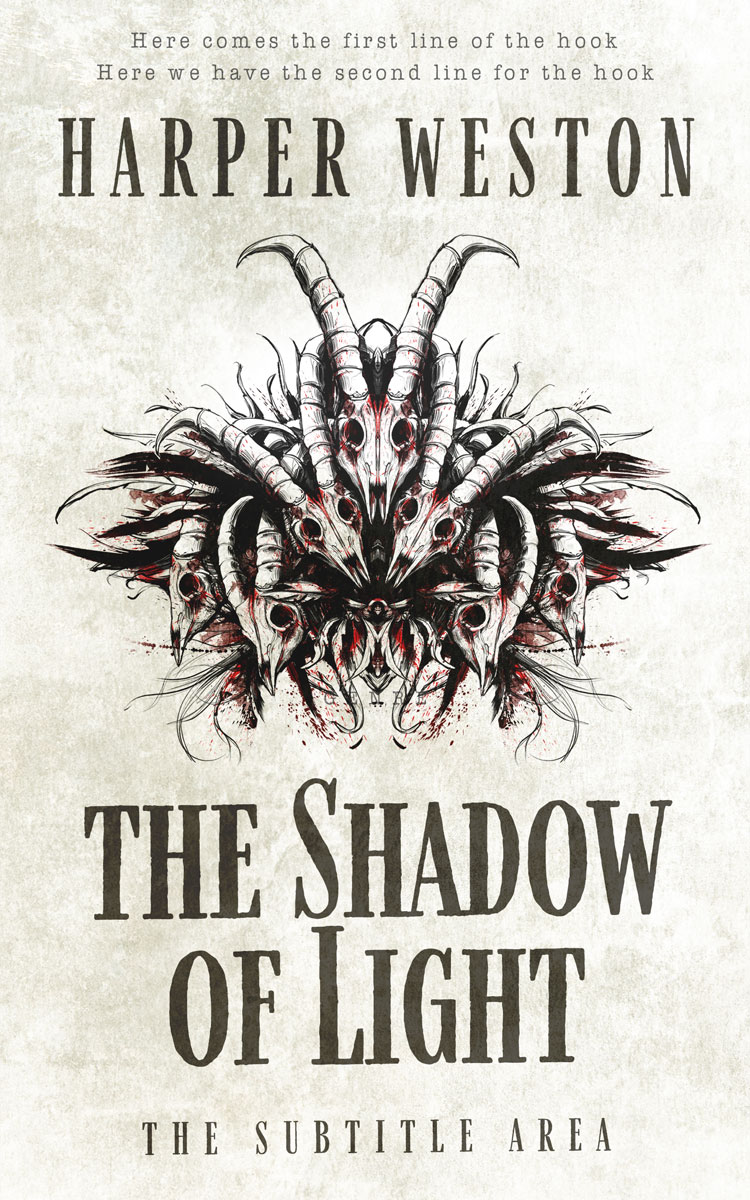 2D view of Pampas #23663 - Premade Horror Book Cover