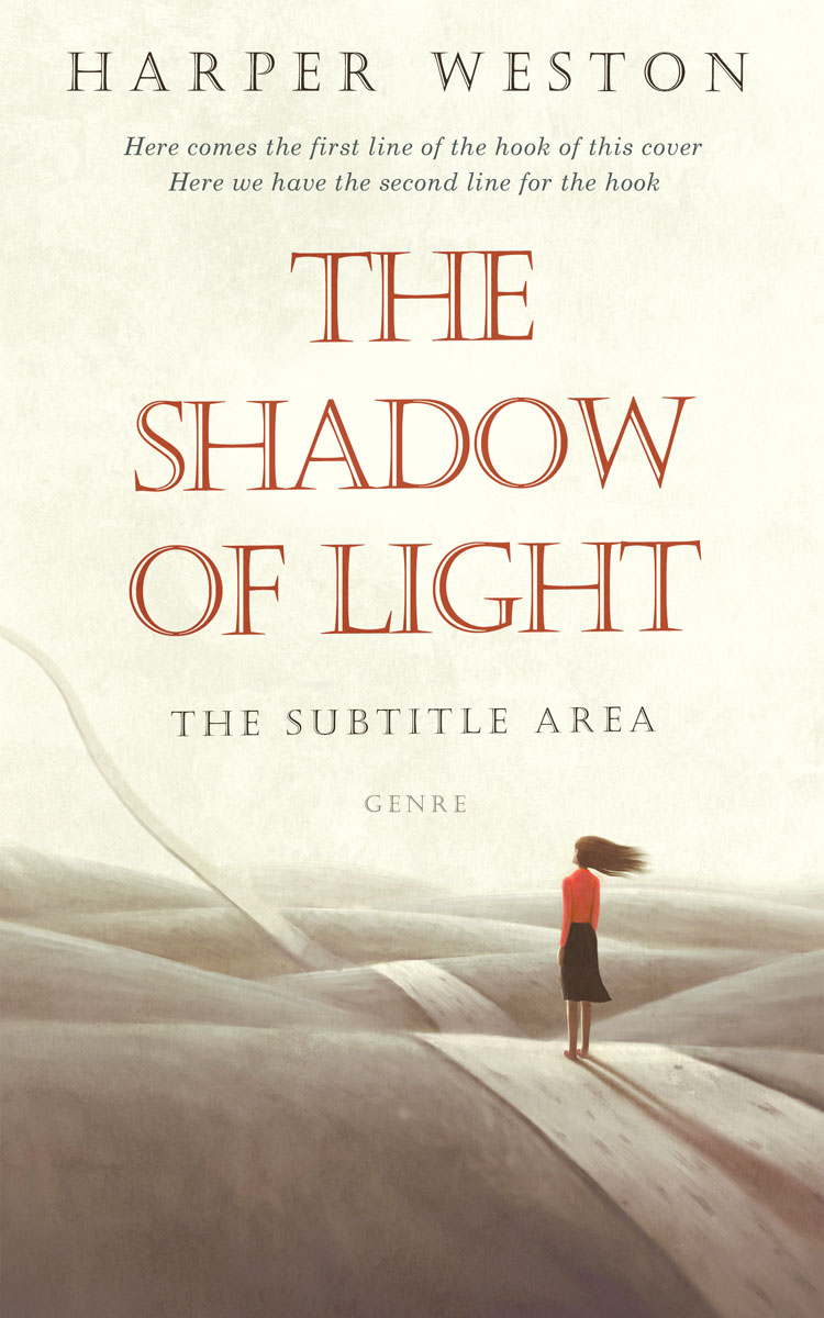 2D view of Premade Abstract Book Cover - Roman Coffee