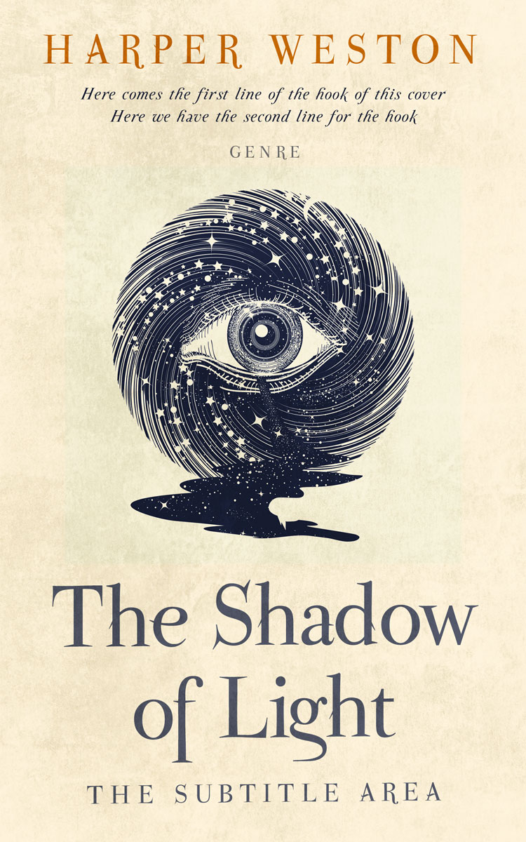 2D view of Janna #23677 - Premade Surreal Book Cover