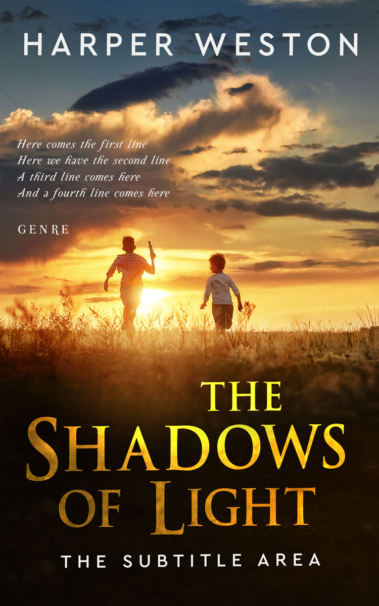 2D view of Premade Teen & Young Adult Book Cover - Equator