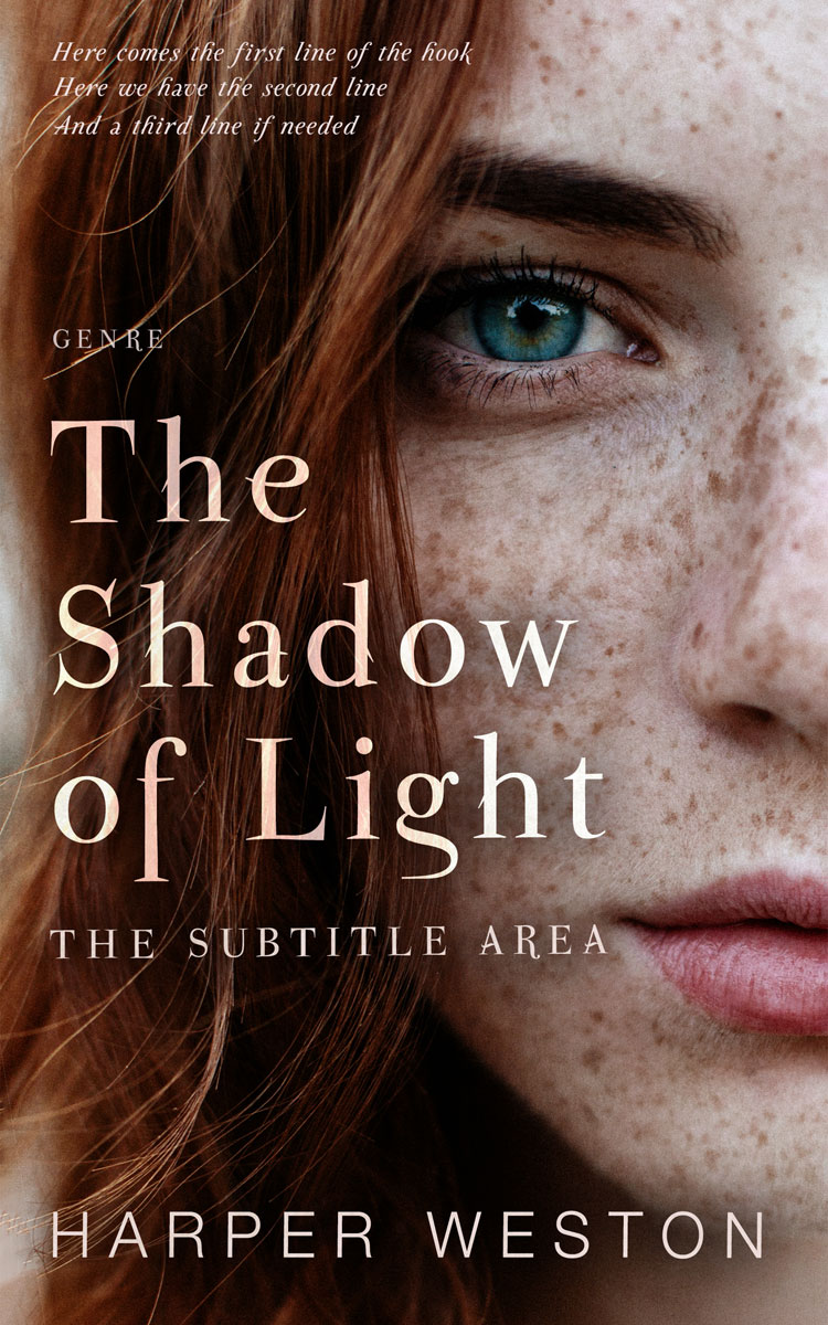 2D view of Premade Romance Book Cover - Cedar