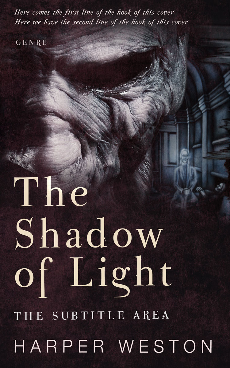 2D view of Premade Mystery & Thriller & Suspense Book Cover - Thunder