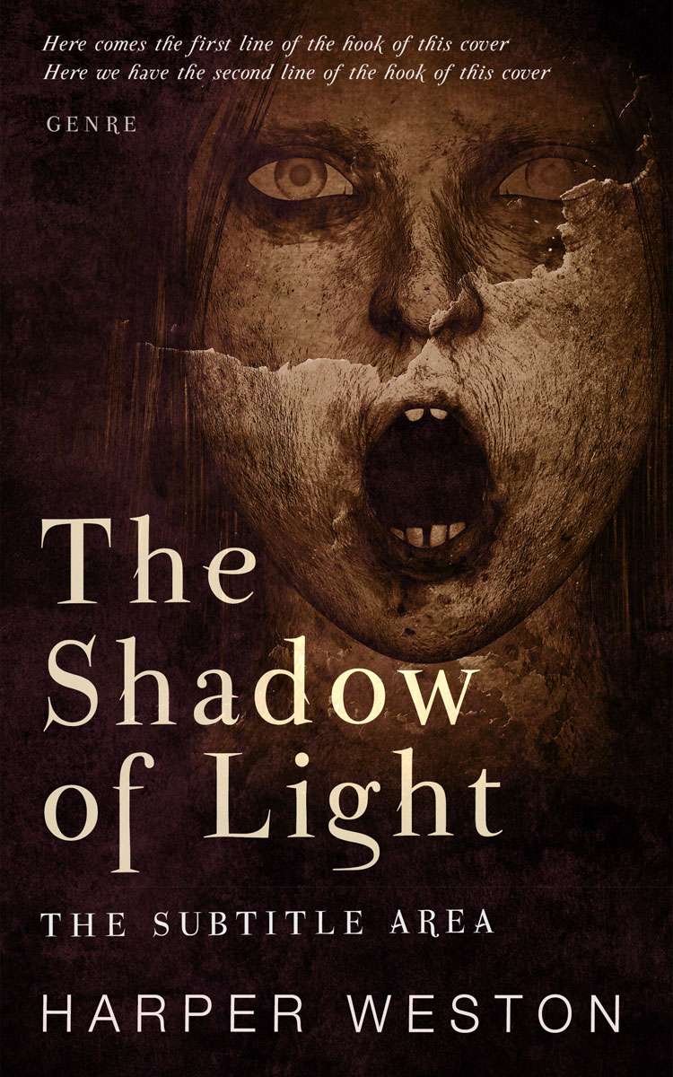 2D view of Coffee Bean #23708 - Premade Horror Book Cover