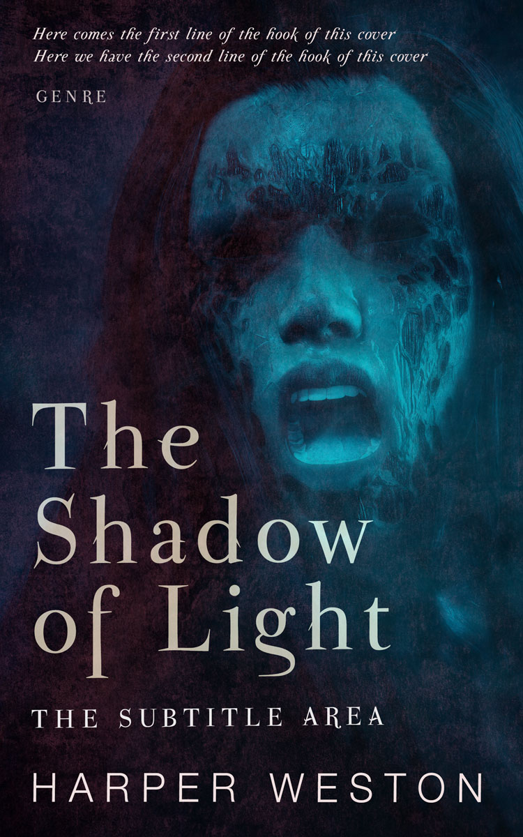 2D view of Premade Horror Book Cover - Mirage