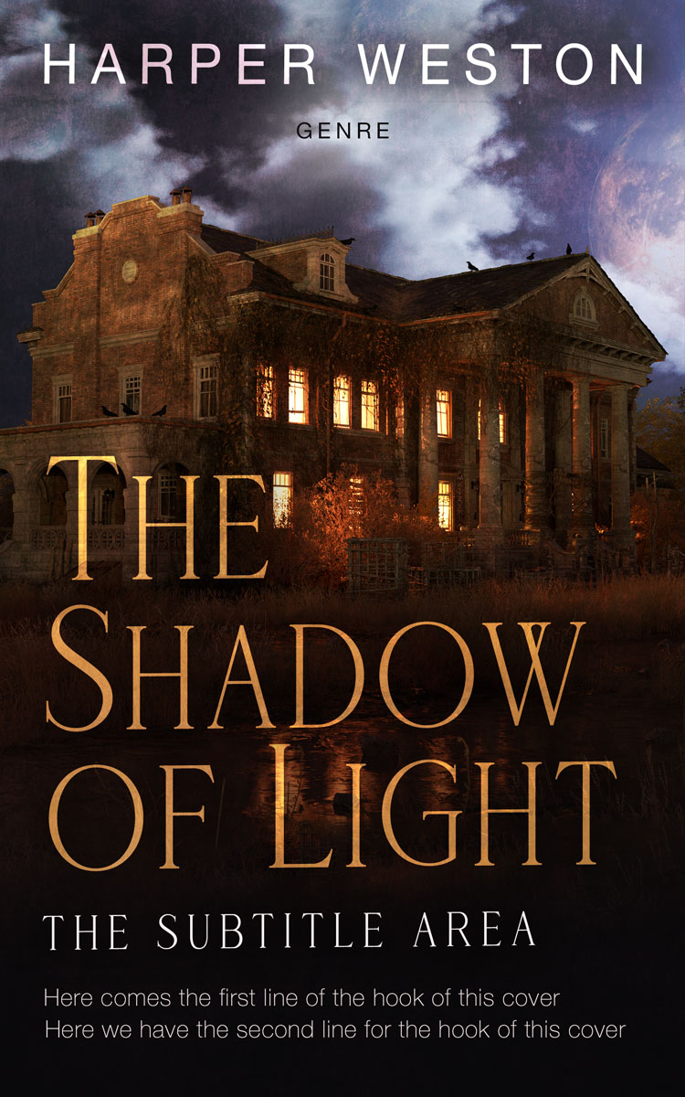 2D view of Gondola #23713 - Premade Horror Book Cover