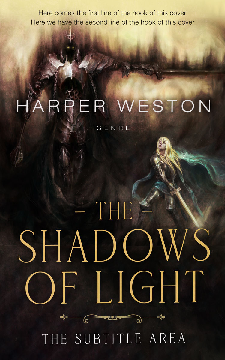 2D view of Straw #23724 - Premade Fantasy Book Cover