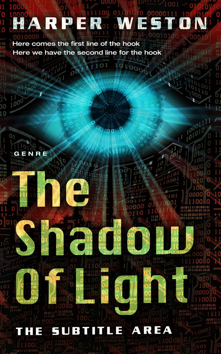 2D view of Cod Gray #23768 - Premade Mystery & Thriller & Suspense Book Cover