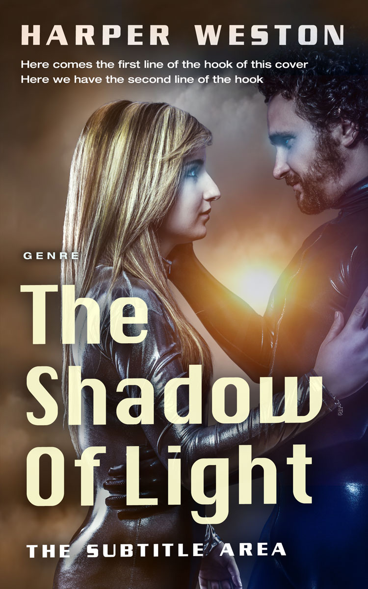 2D view of Woody Brown #23777 - Premade Science Fiction Book Cover