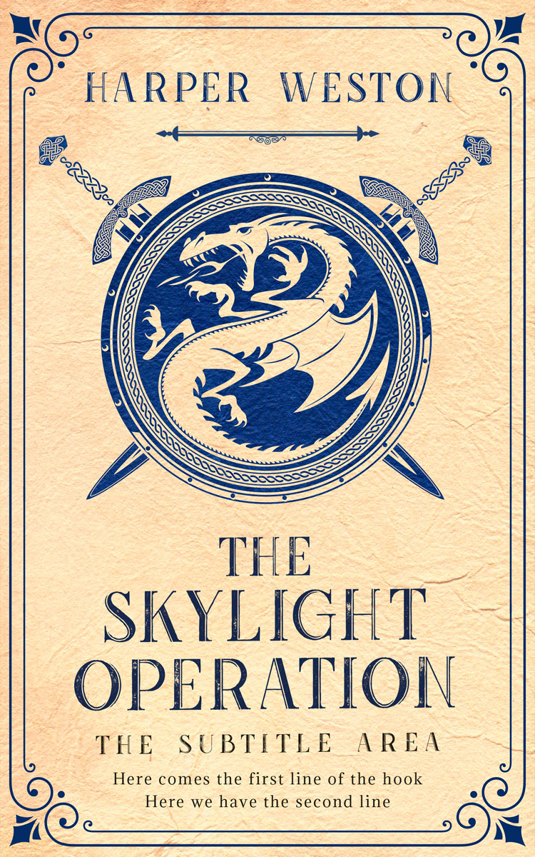 2D view of Givry #23814 - Premade Fantasy Book Cover