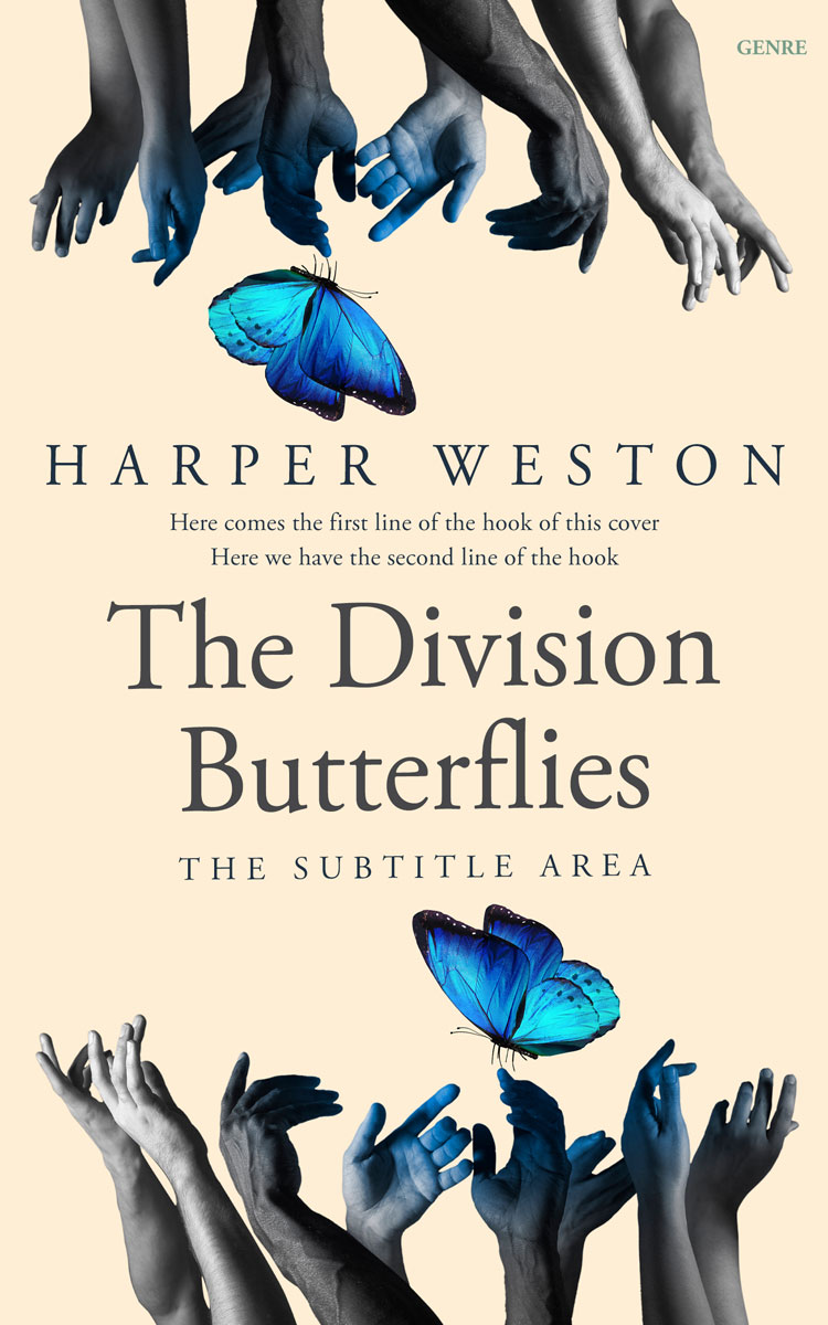 2D view of Premade Surreal Book Cover - Pickled Bluewood