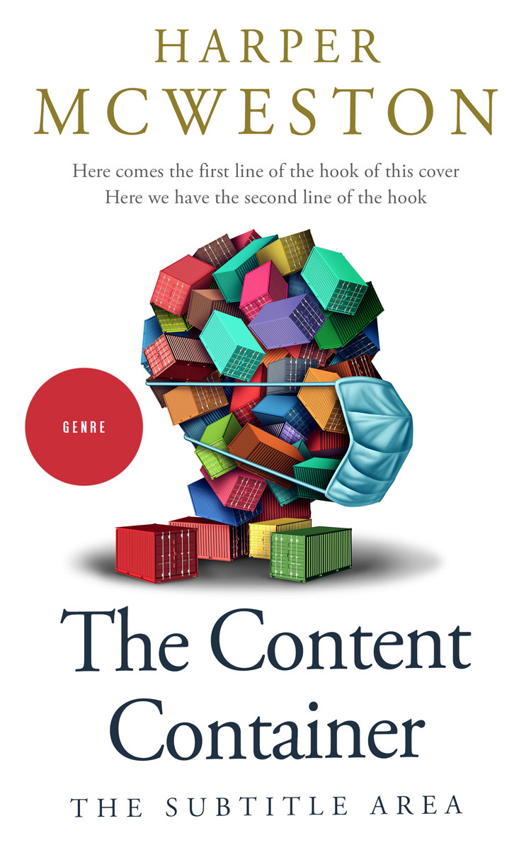 2D view of Silver Rust #23841 - Premade Business Book Cover