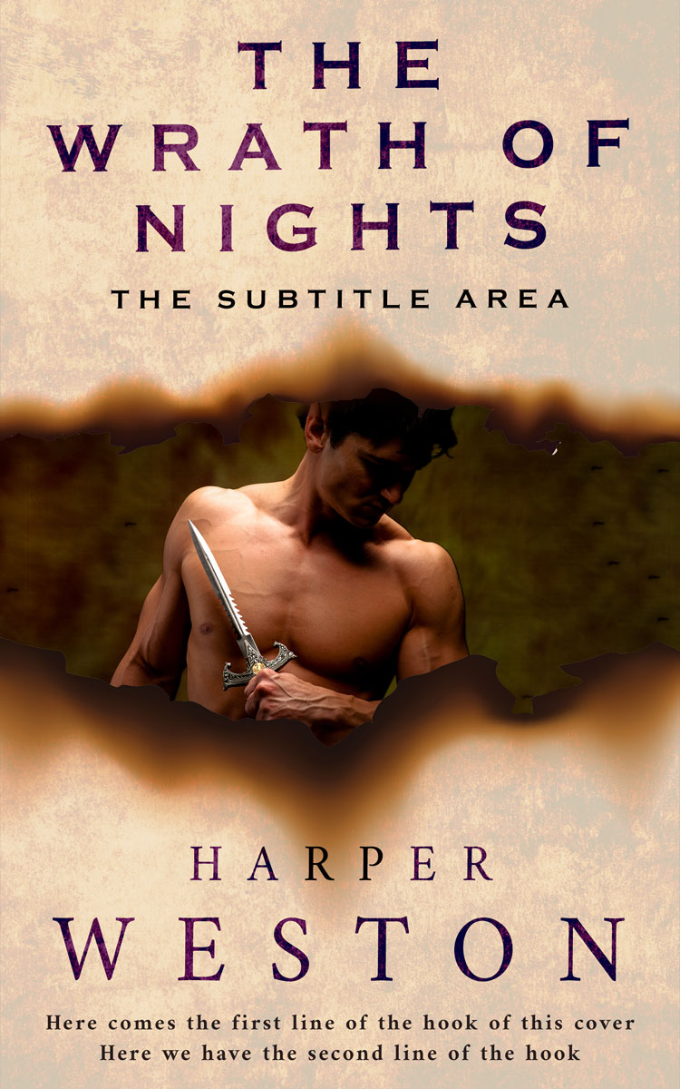 2D view of Sambuca #23917 - Premade Romance Book Cover