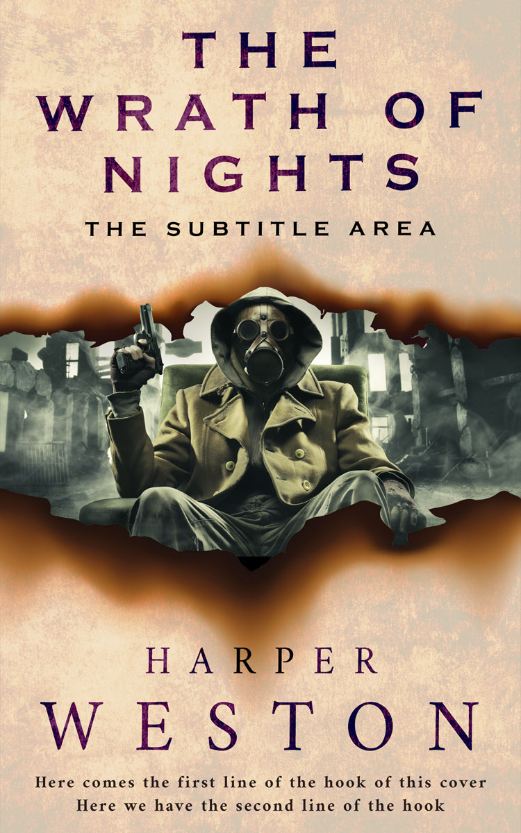 2D view of Double Spanish White #23918 - Premade Mystery & Thriller & Suspense Book Cover