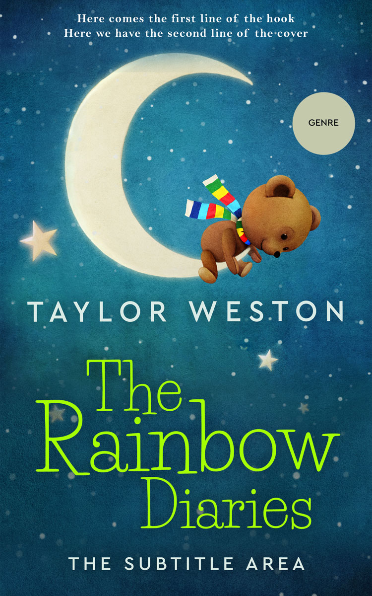 2D view of Premade Children's Book Cover - Blumine