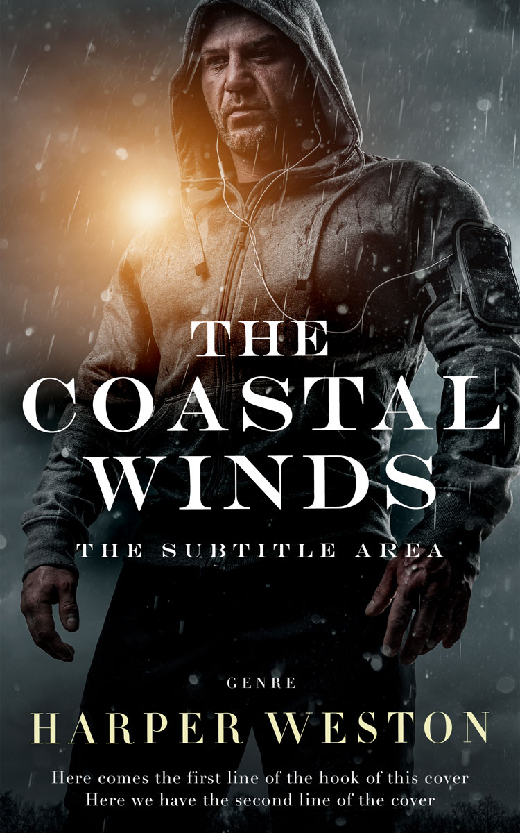 2D view of Mine Shaft #24060 - Premade Mystery & Thriller & Suspense Book Cover