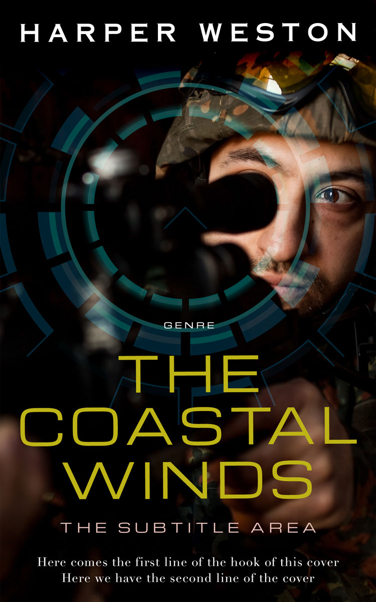 2D view of Cod Gray #24067 - Premade Mystery & Thriller & Suspense Book Cover