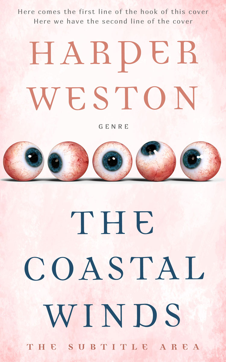 2D view of Fantasy #24084 - Premade Abstract Book Cover