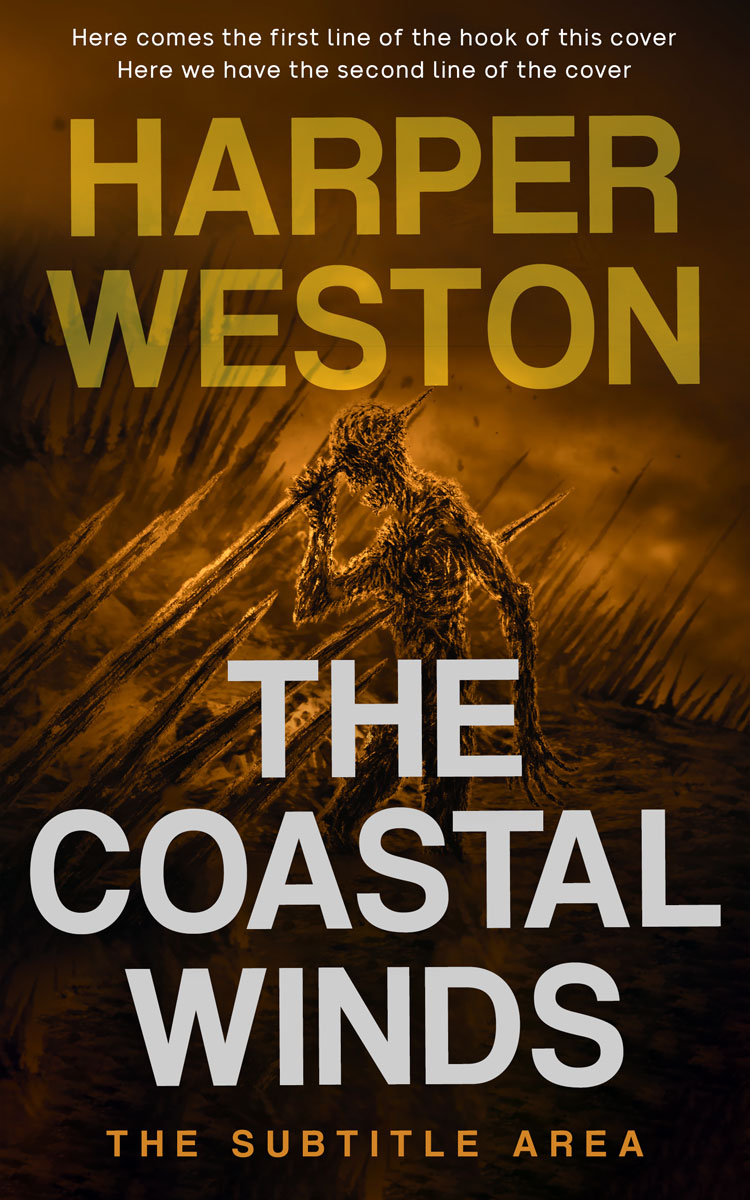 2D view of Jacko Bean #24090 - Premade Apocalyptica Book Cover