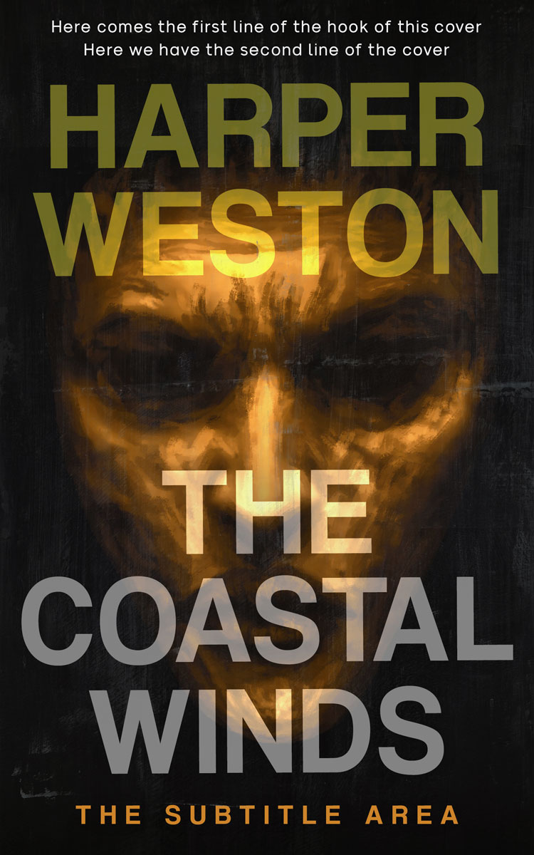 2D view of Zeus #24091 - Premade Horror Book Cover