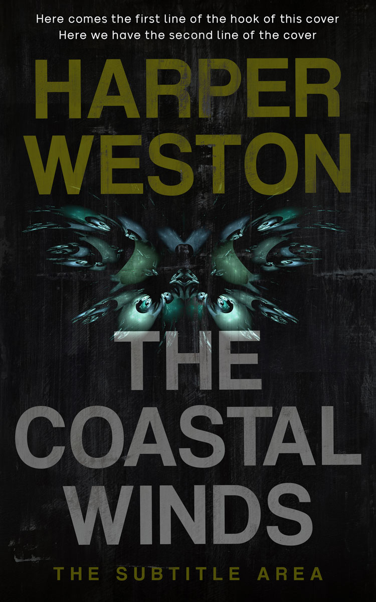 2D view of Heavy Metal #24092 - Premade Fantasy Book Cover