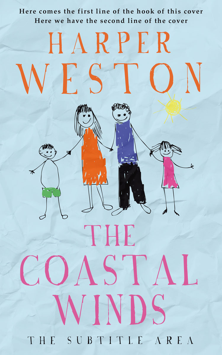 2D view of Jagged Ice #24102 - Premade Family & Parenting Book Cover