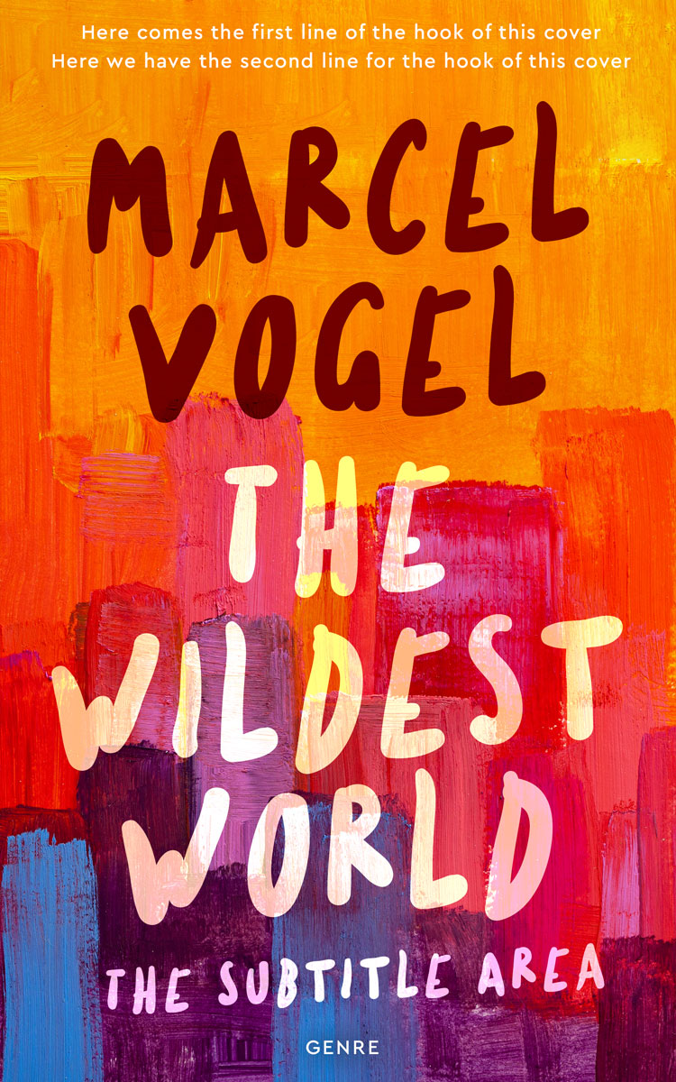 2D view of Tawny Port #24148 - Premade Abstract Book Cover