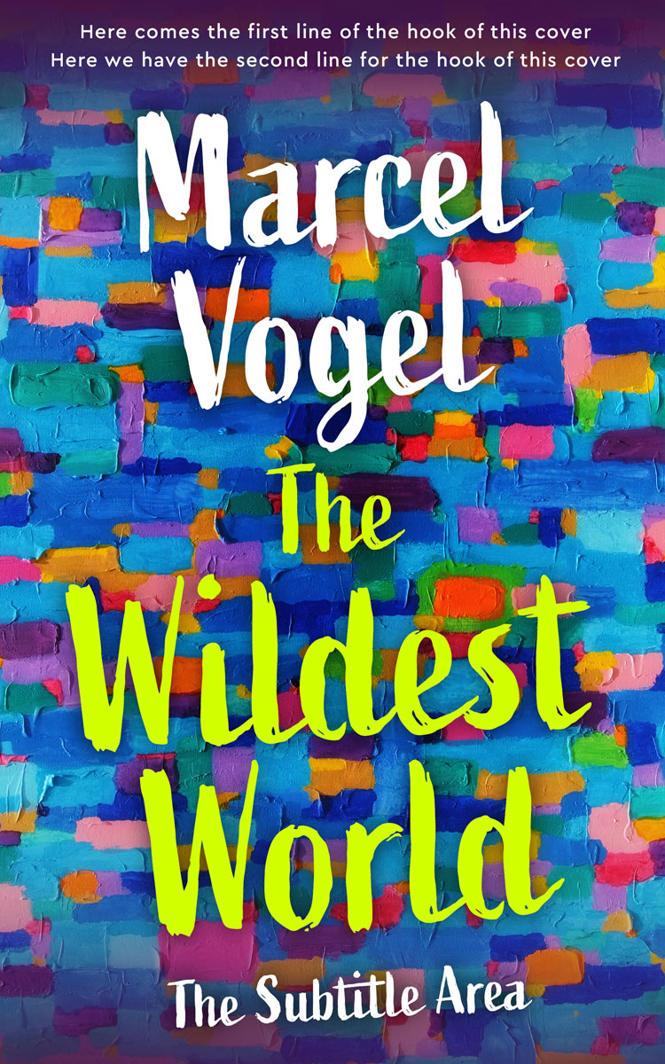 2D view of Bay Of Many #24150 - Premade Abstract Book Cover