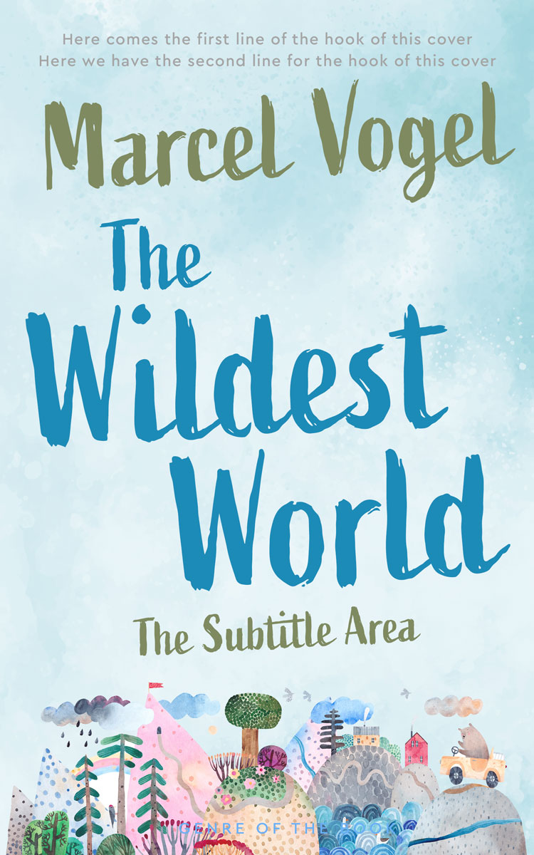 2D view of Botticelli #24157 - Premade Nature Book Cover