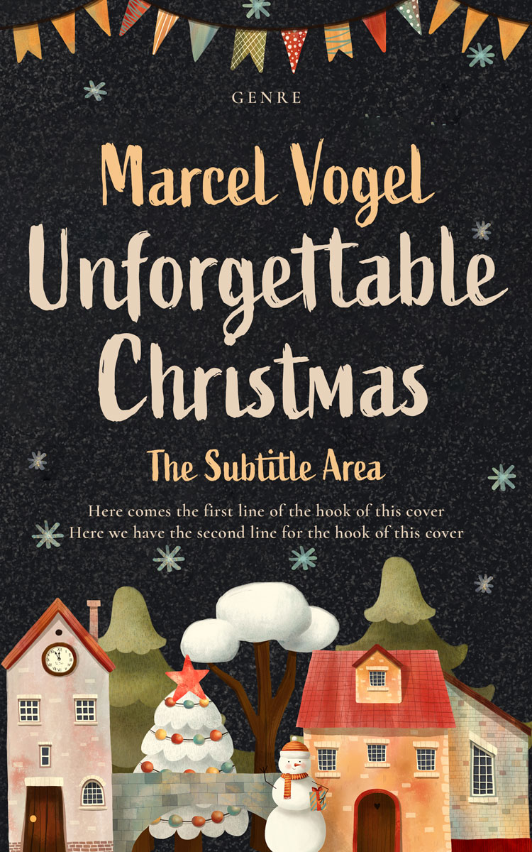 2D view of Premade Children's Book Cover - Cameo