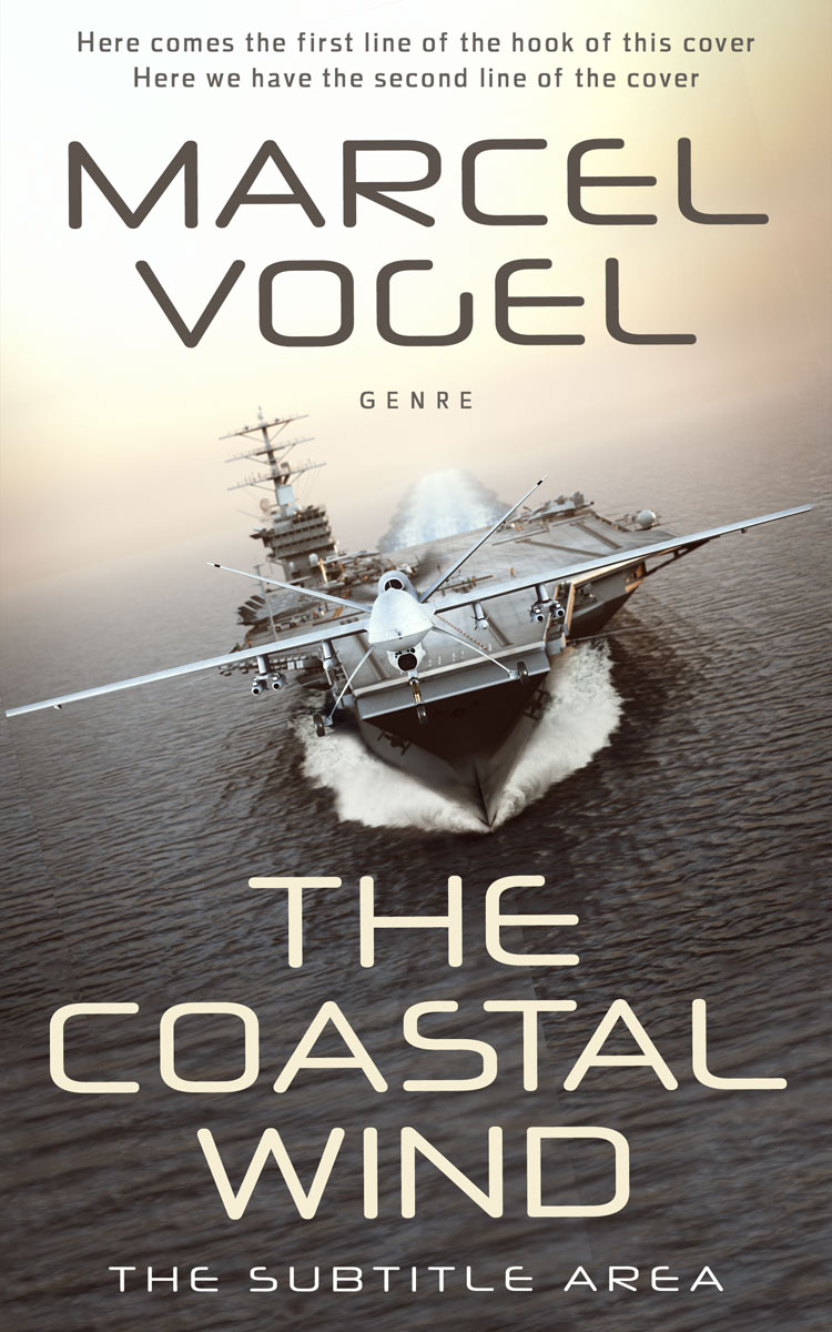 2D view of Premade Action & Adventure Book Cover - Masala