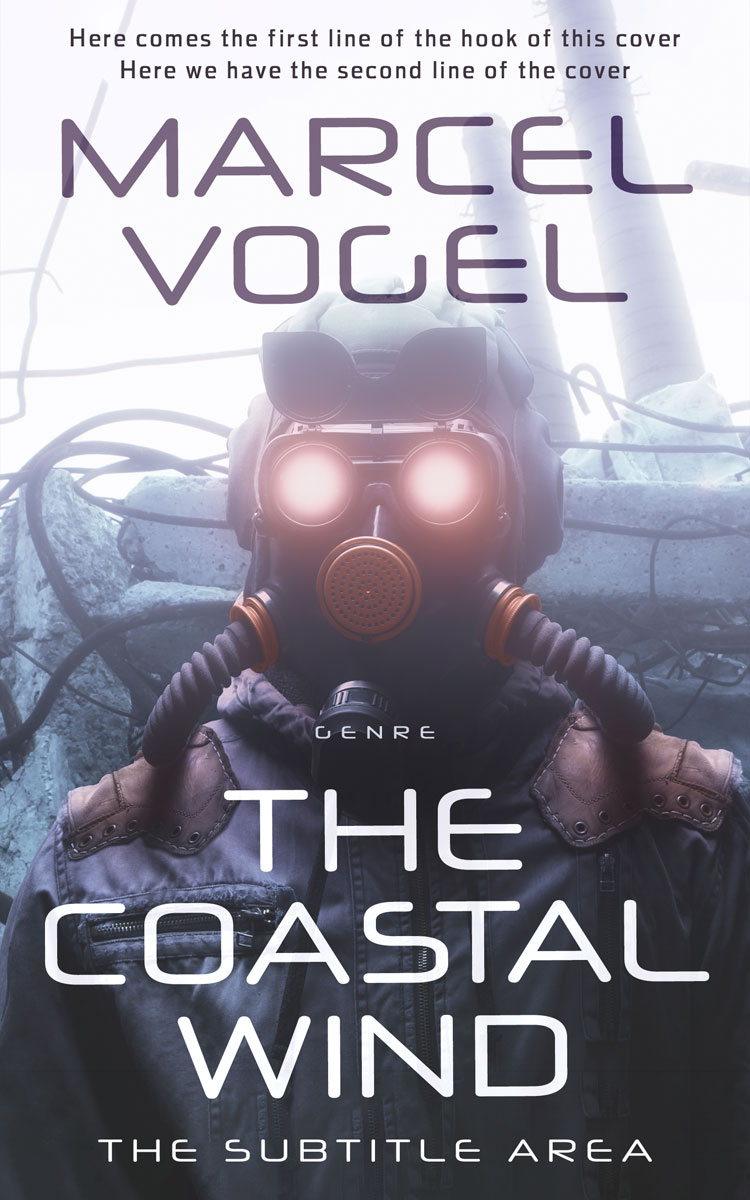 2D view of Premade Apocalyptica Book Cover - Ship Gray