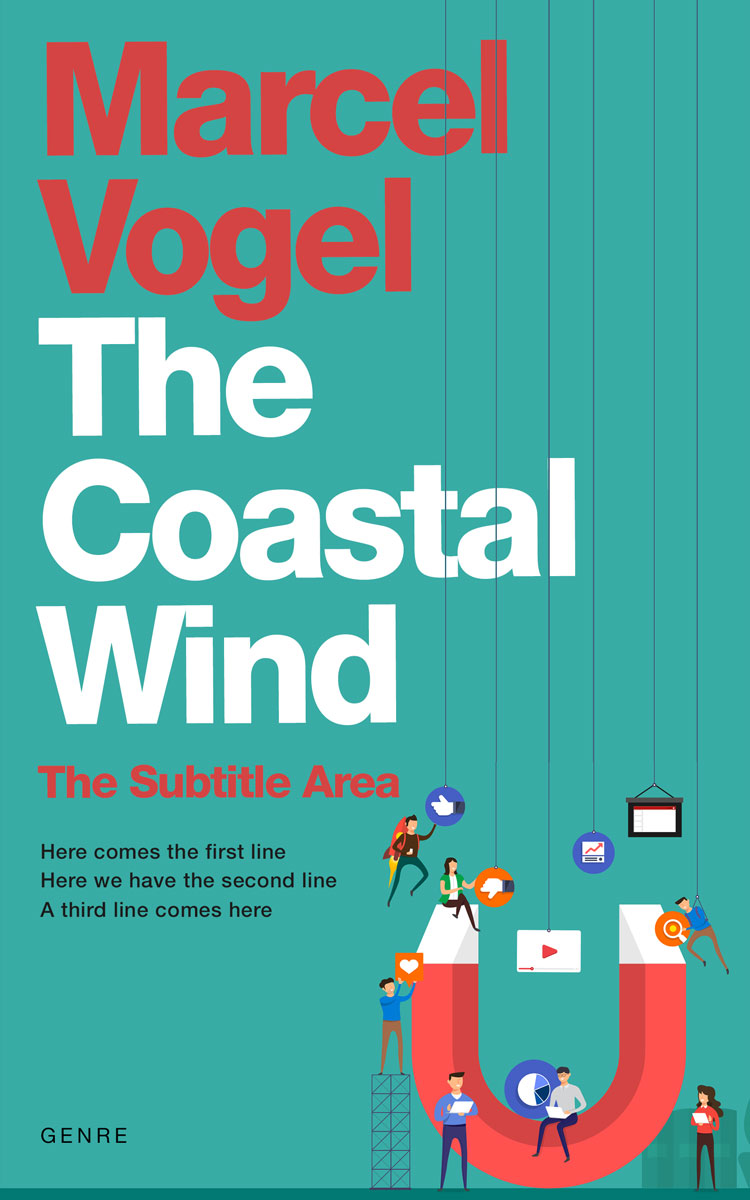 2D view of Keppel #24195 - Premade Self-Improvement & Self-Help Book Cover