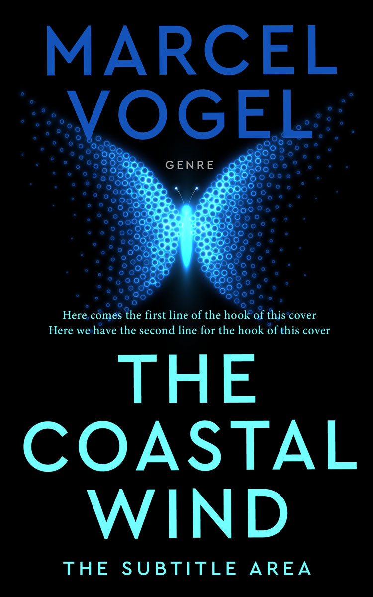 2D view of Premade Self-Improvement & Self-Help Book Cover - Bunker