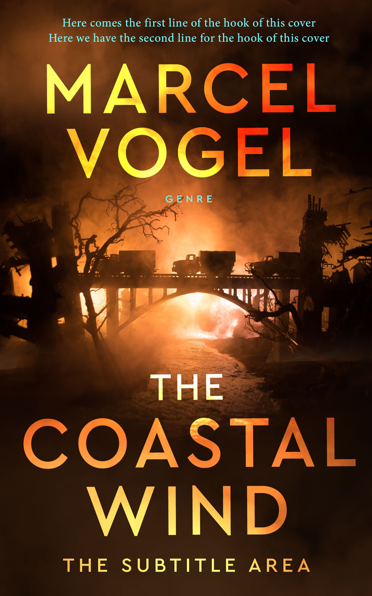 2D view of Clinker #24215 - Premade Apocalyptica Book Cover