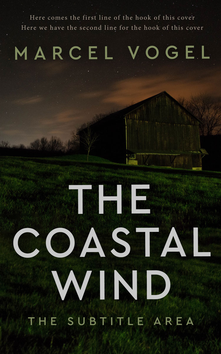 2D view of Hunter Green #24220 - Premade Mystery & Thriller & Suspense Book Cover