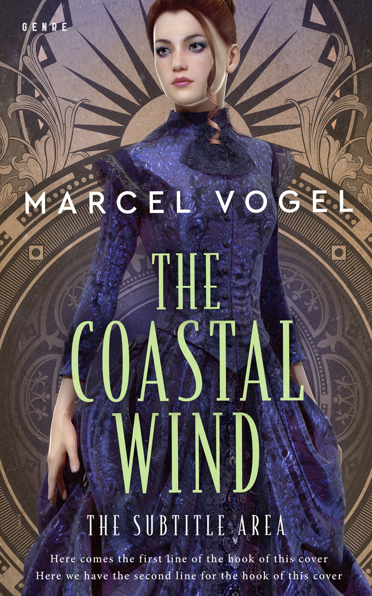 2D view of Blackcurrant #24242 - Premade Historical Book Cover