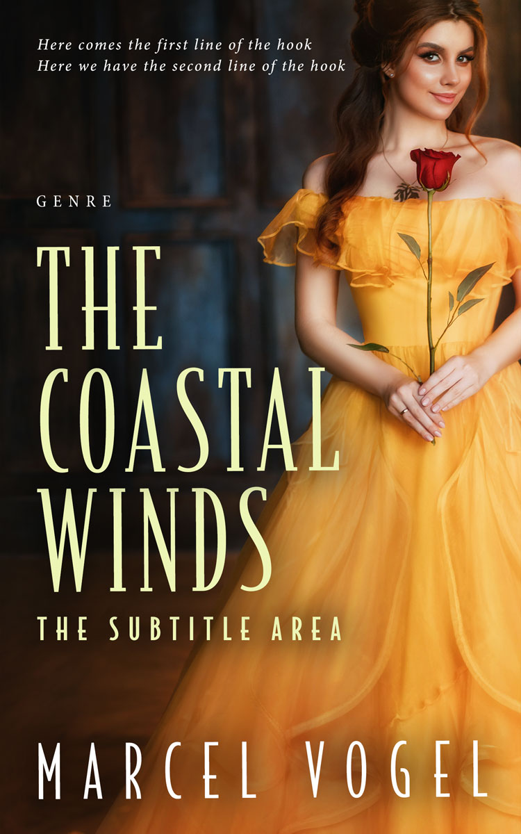 2D view of Eclipse #24251 - Premade Romance Book Cover