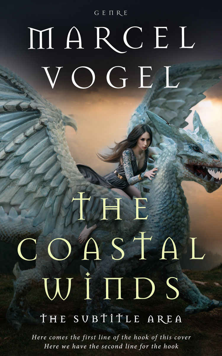 2D view of Outer Space #24267 - Premade Fantasy Book Cover