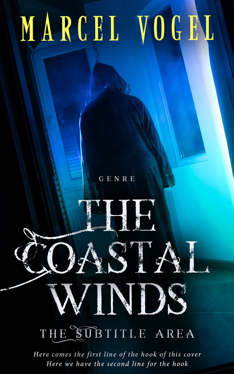 2D view of Black Pearl #24288 - Premade Horror Book Cover